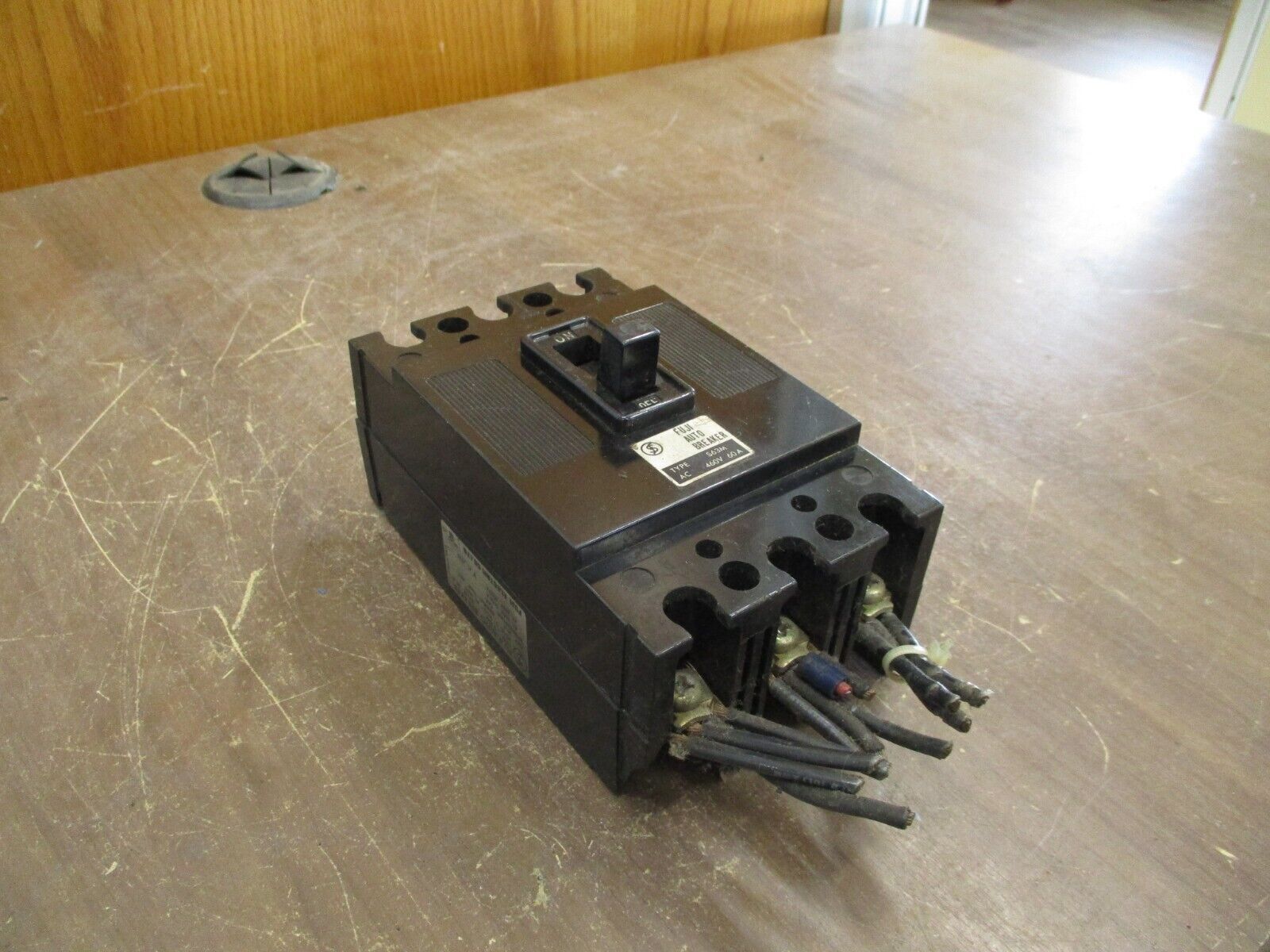 Fuji Auto Breaker S63M 60A 460V 3P Used
