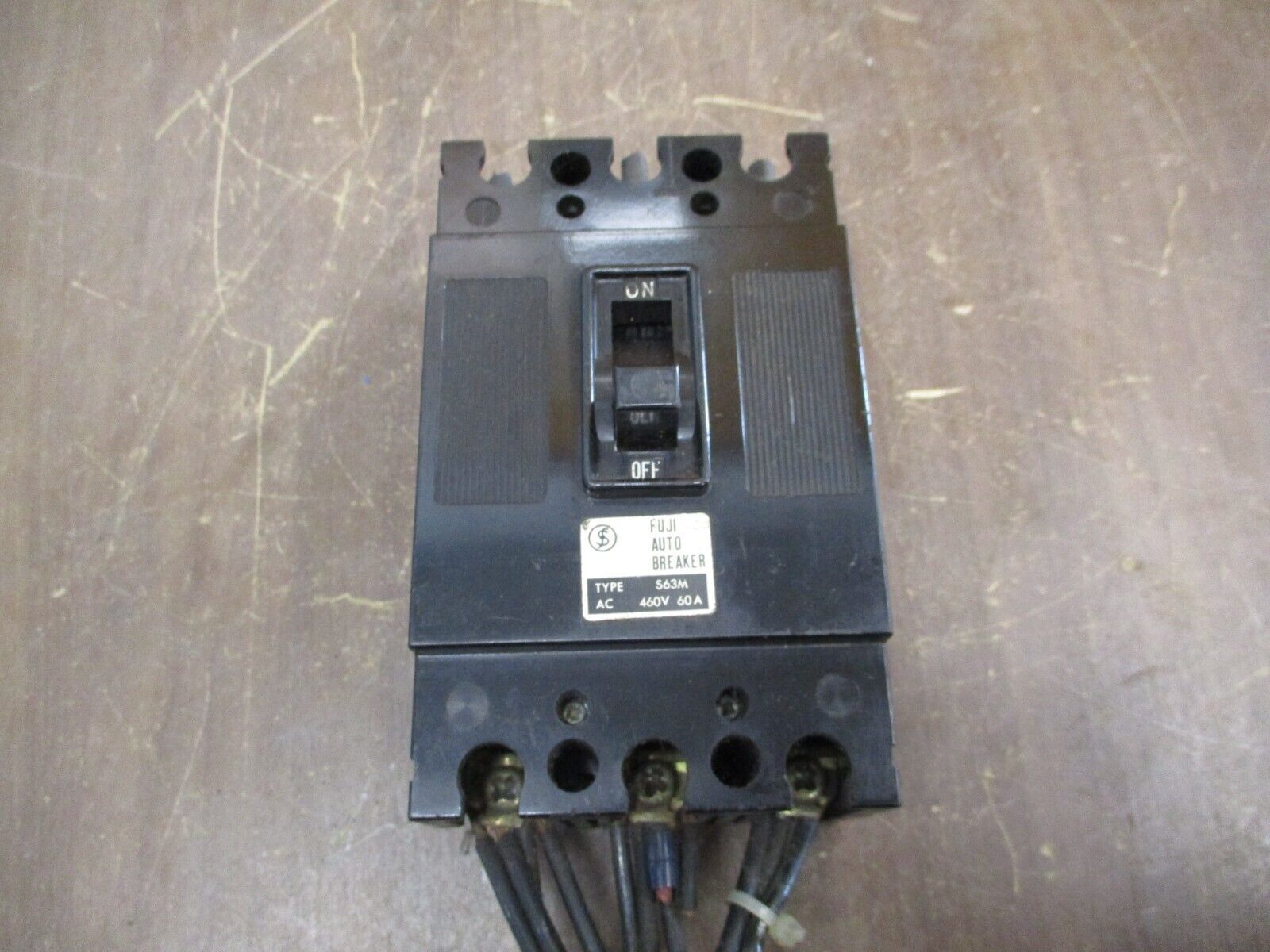 Fuji Auto Breaker S63M 60A 460V 3P Used
