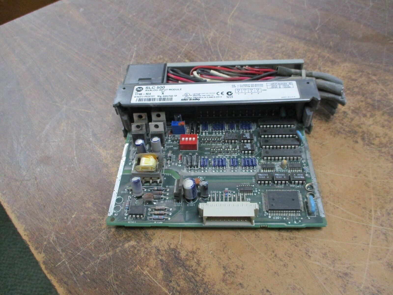 Allen-Bradley SLC 500 Analog Input Module 1746-NI4 Series A Used