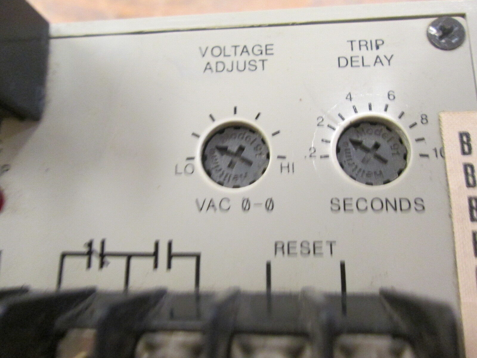 TimeMark 3Ph Power Monitor B2642 230V 60Hz Range: 160-260VAC Used
