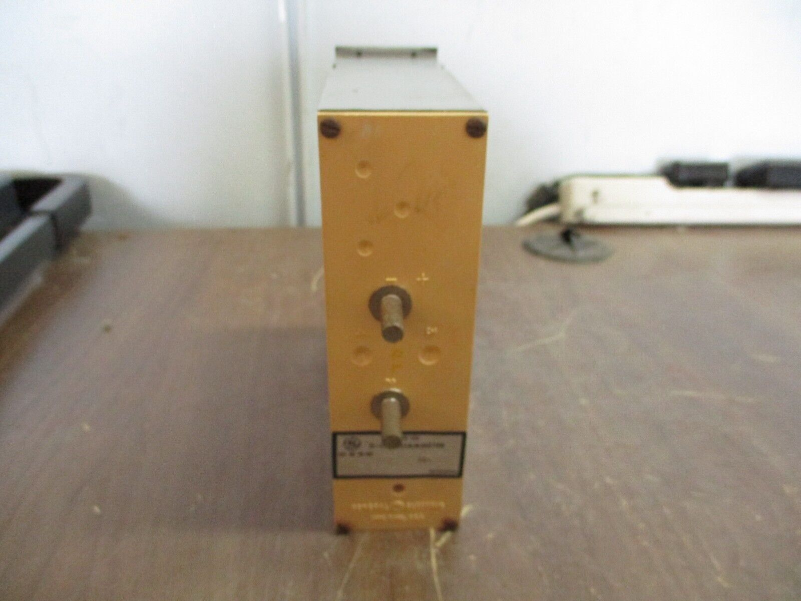 GE Type 180 DC Milliameter 50-180 113 FAFA1 SNW FS=FS.2-0-1 Used