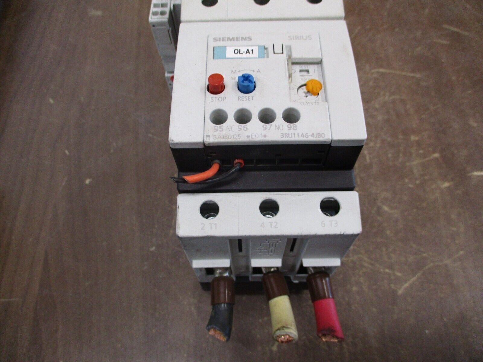 Siemens Sirius Starter 3RT1044-1A..0 / 3RU1146-4JB0 24V Coil Trip: 45-63A Used