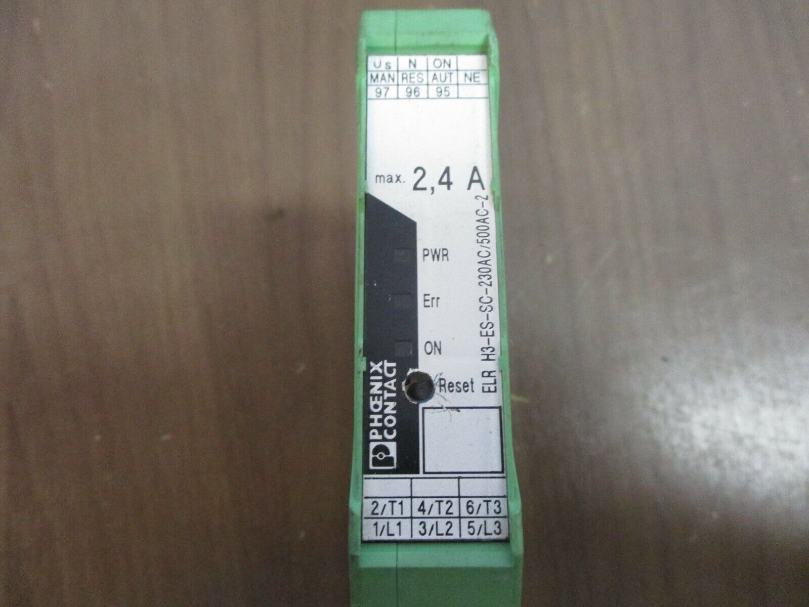Phoenix Contact Hybrid Motor Starter ELR H3-ES-SC-230AC/500AC-2 Input: 230VAC
