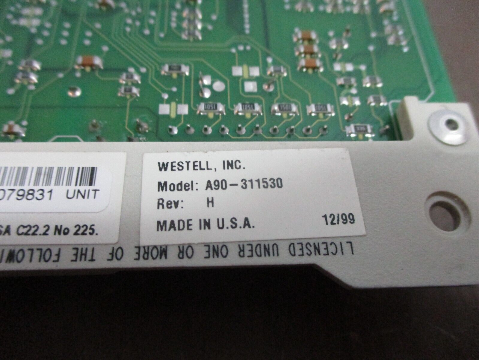 Westell Network Interface Unit A90-311530 Rev. H Used