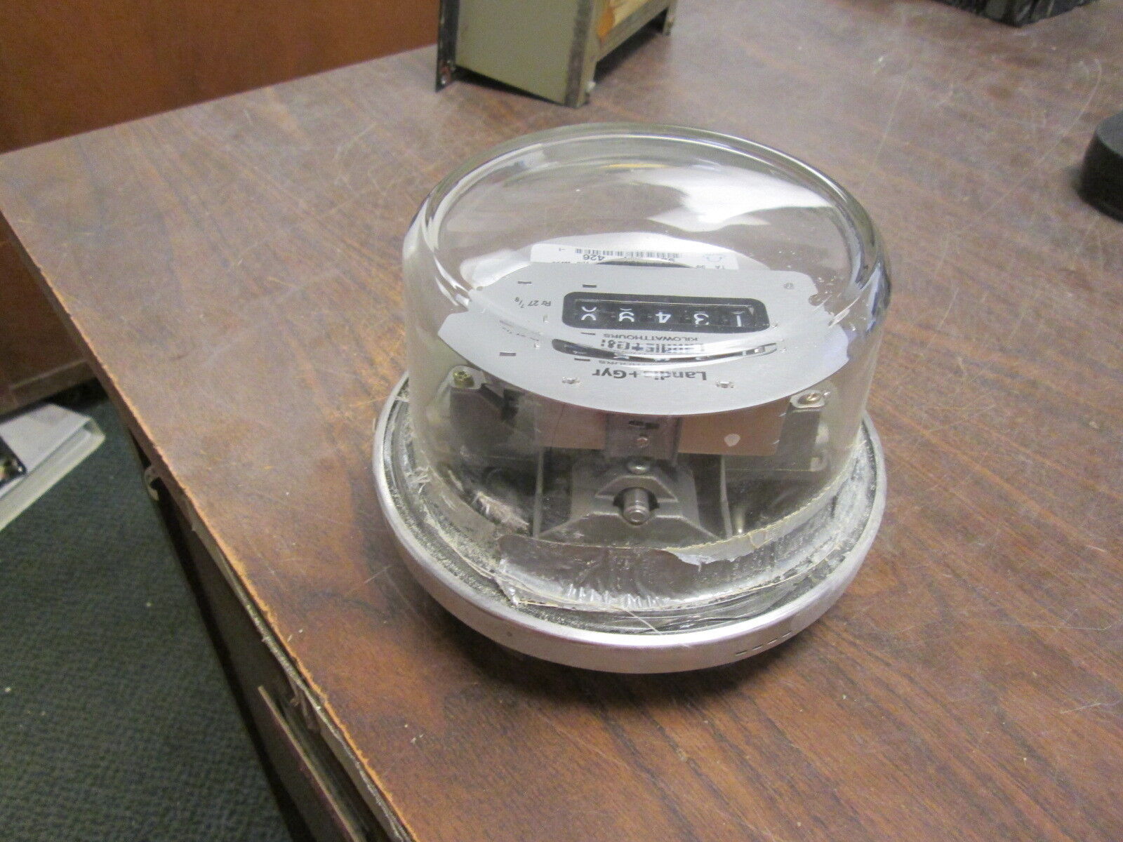 Landis + Gyr Type MX Kilowatthour Meter 92 857 426 240V 3W 60Hz Used