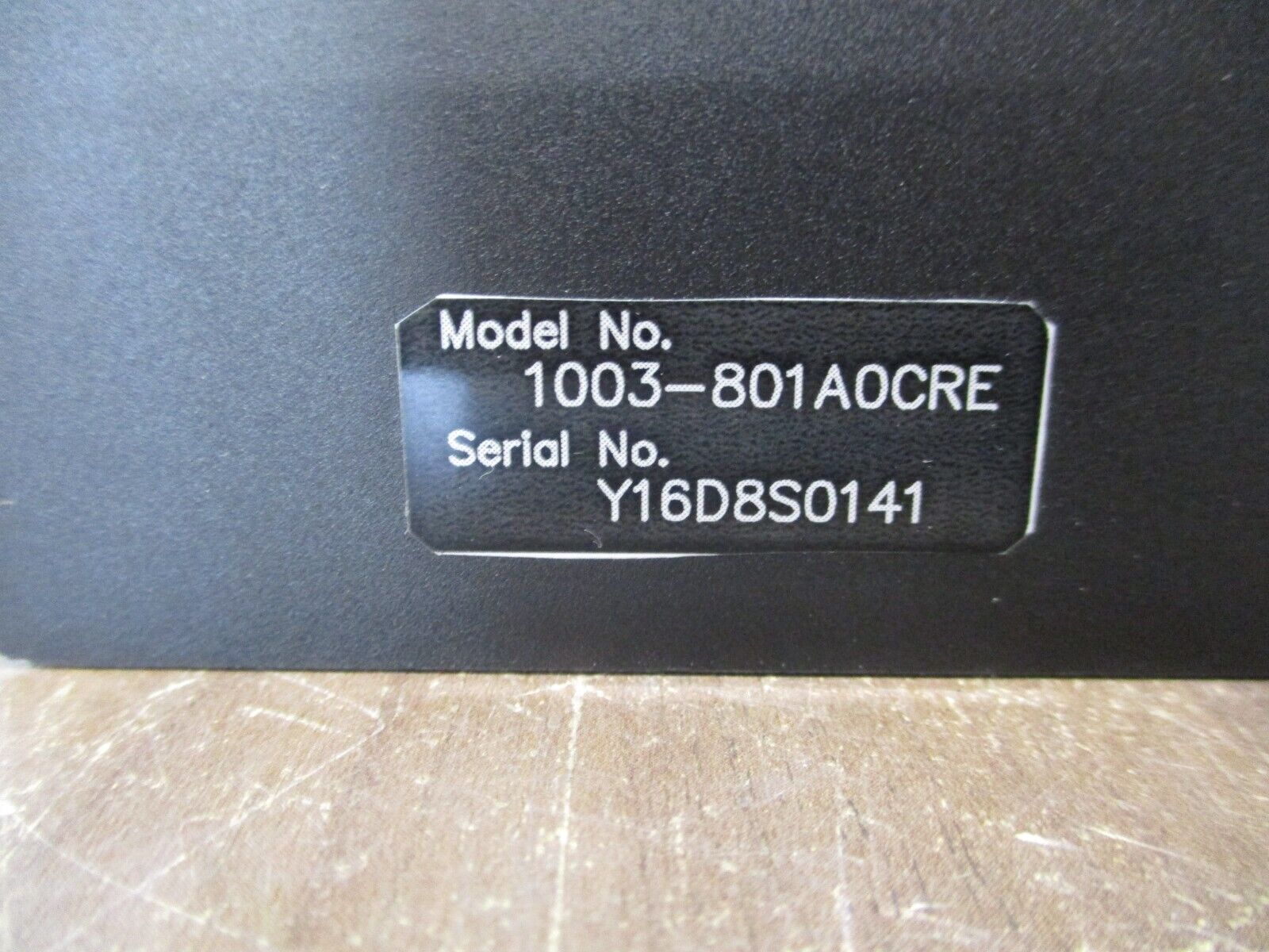 Emerson Alber BDS: Data Collection Assembly 1003-801A0CRE Used