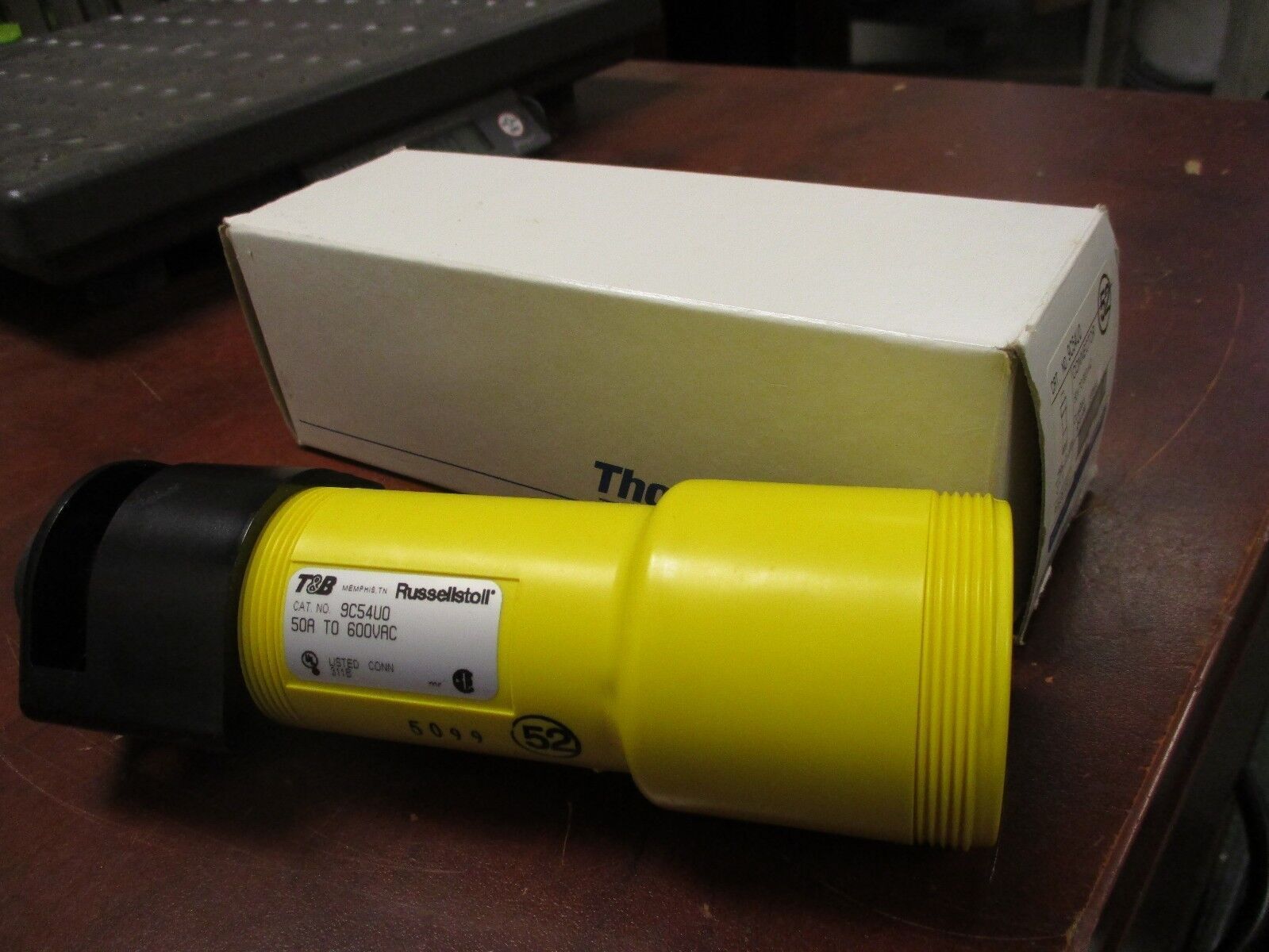T&B Connector 9C54U0 50A 600V New Surplus