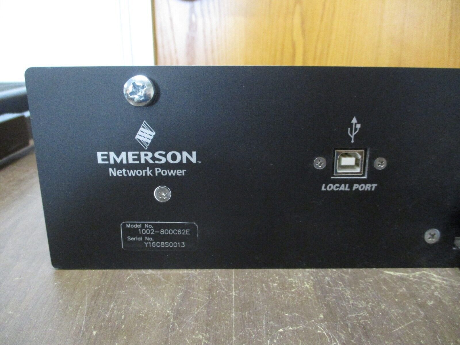 Emerson Alber BDSi Battery Monitoring Panel 1002-800C62E Used