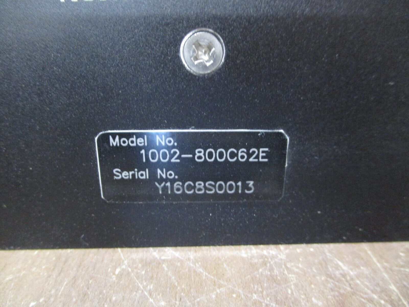 Emerson Alber BDSi Battery Monitoring Panel 1002-800C62E Used