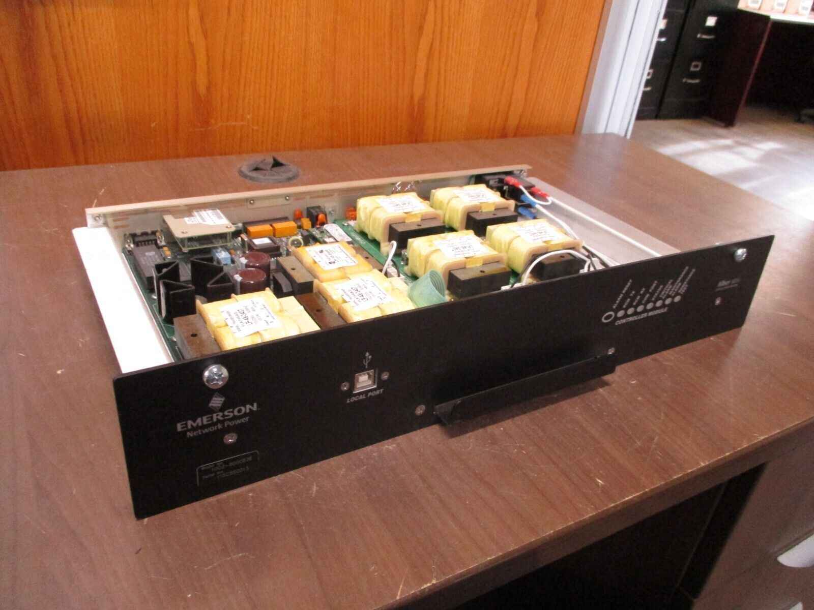 Emerson Alber BDSi Battery Monitoring Panel 1002-800C62E Used