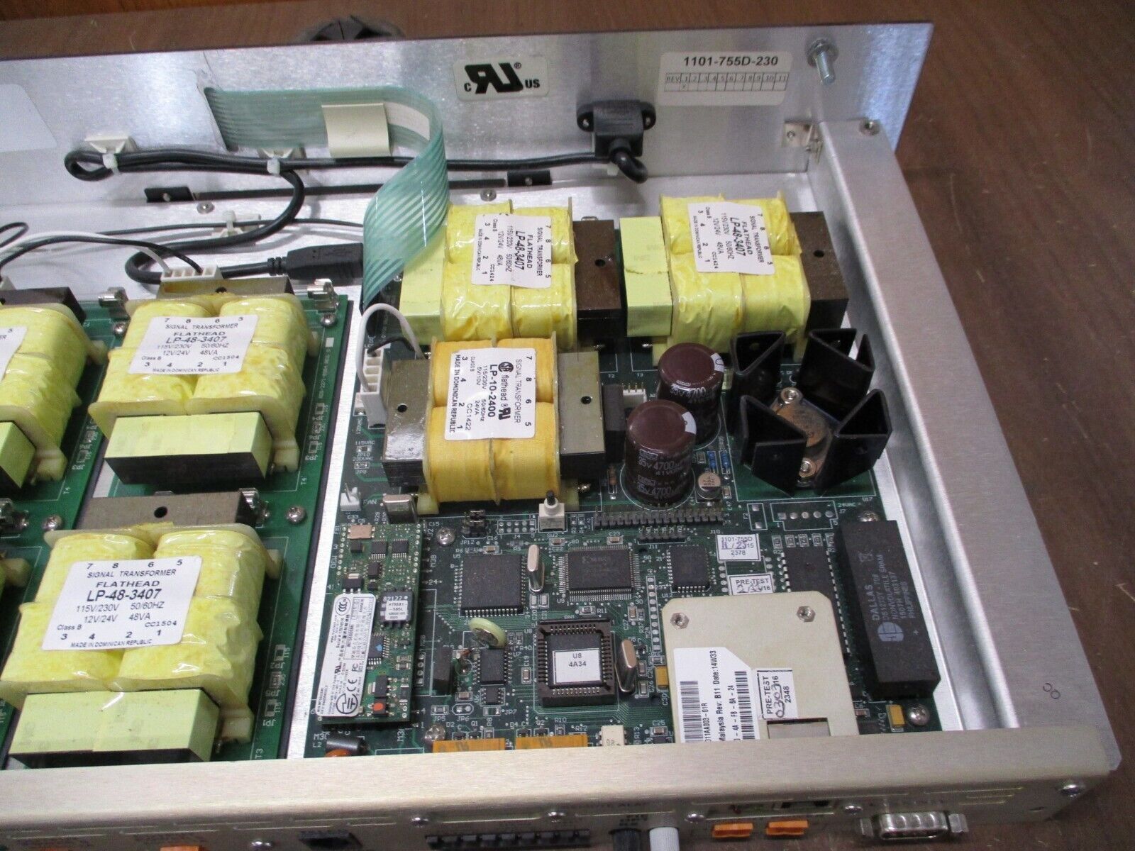 Emerson Alber BDSi Battery Monitoring Panel 1002-800C62E Used