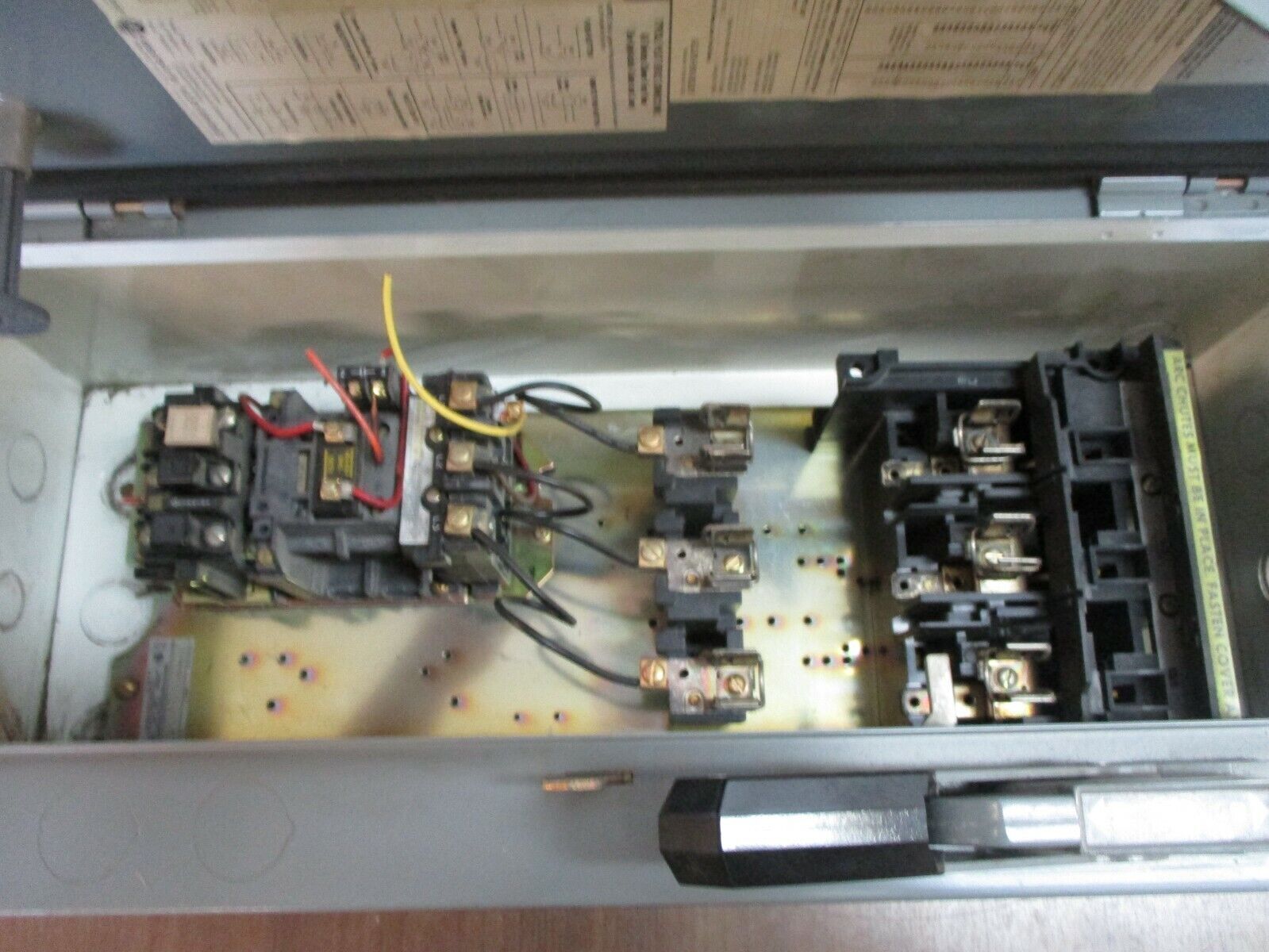 Allen-Bradley Size 0 Fusible Combination 509-AOB Ser. B 460-480V Coil 18A 600V