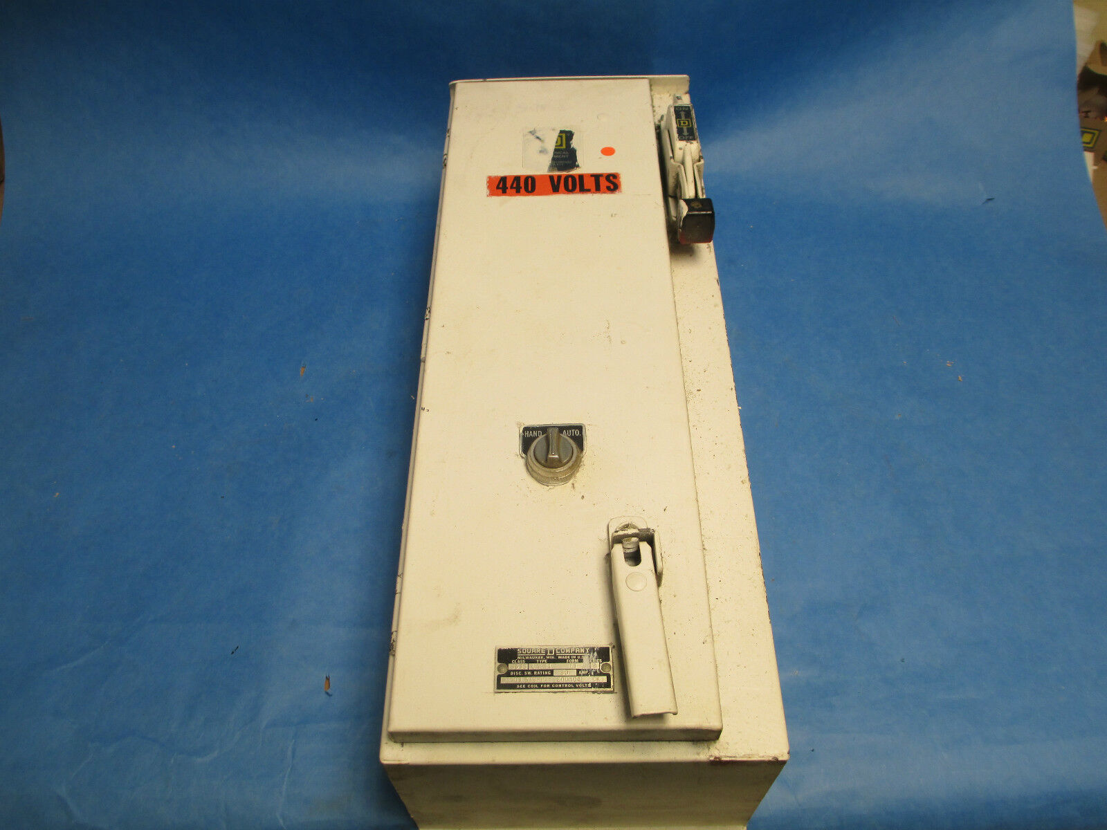 Square D Combination Starter 8538 CA 14 FT, Size 1 120V Coil 30A 3R Fusible