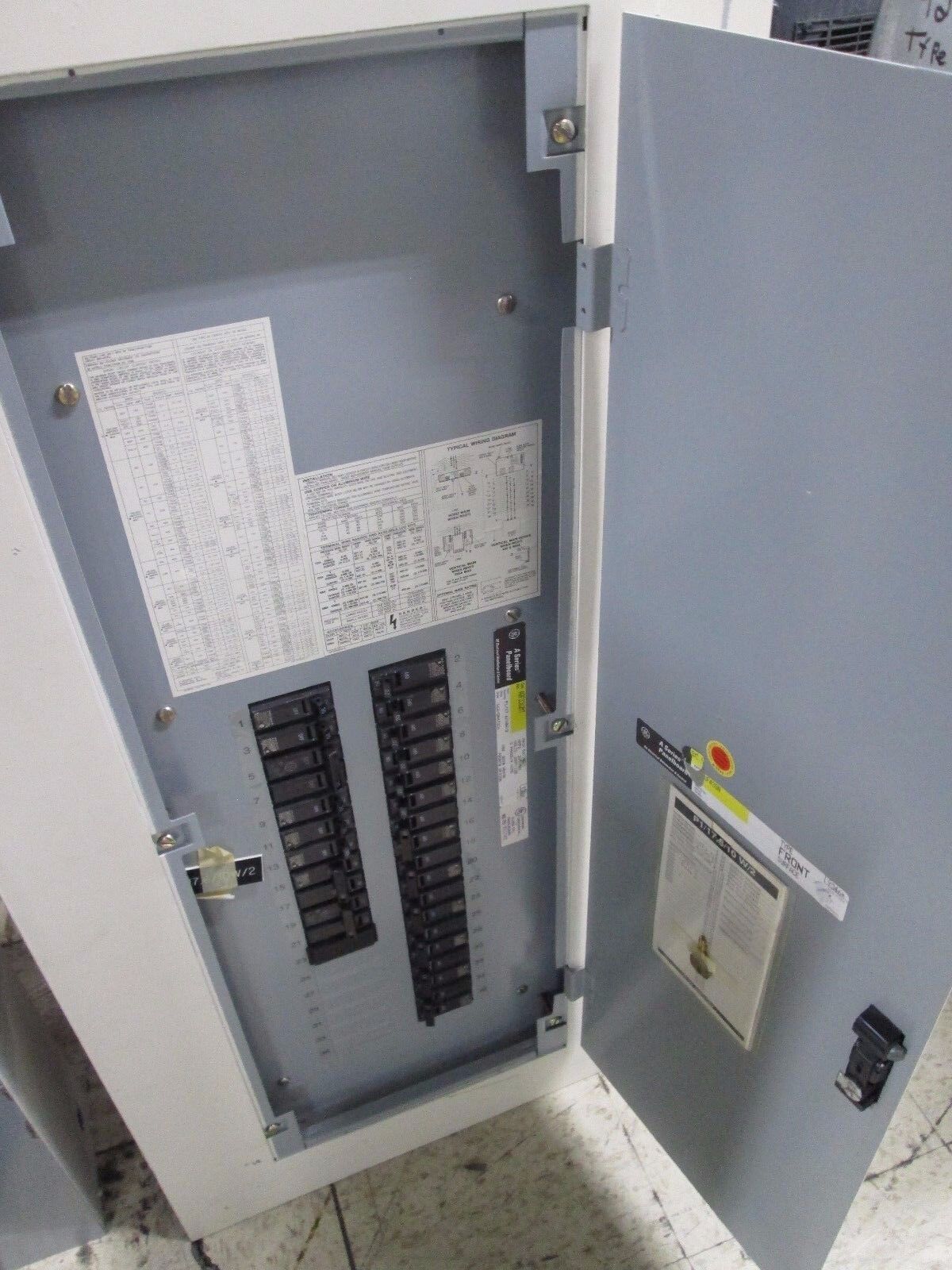 GE Circuit Breaker Panel AQF3362MT 225A 208Y/120V 3Ph 4W Used