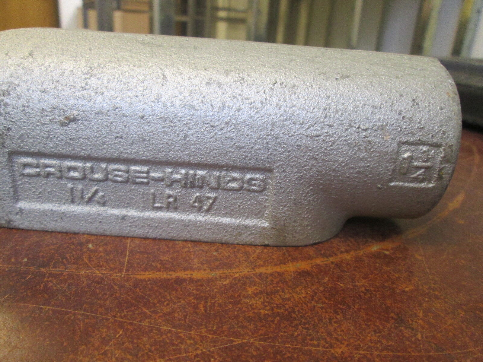 Crouse-Hinds Conduit Body LR47 1 1/4" Used