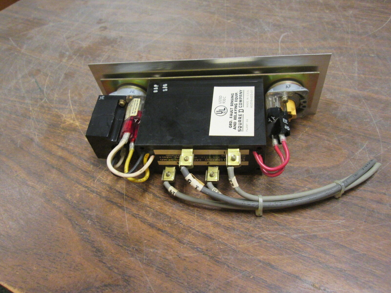 Square D Ground-Censor Type GP Monitor GP-MPI 120VAC Used