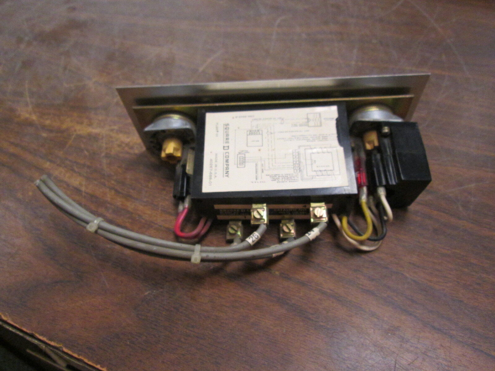 Square D Ground-Censor Type GP Monitor GP-MPI 120VAC Used
