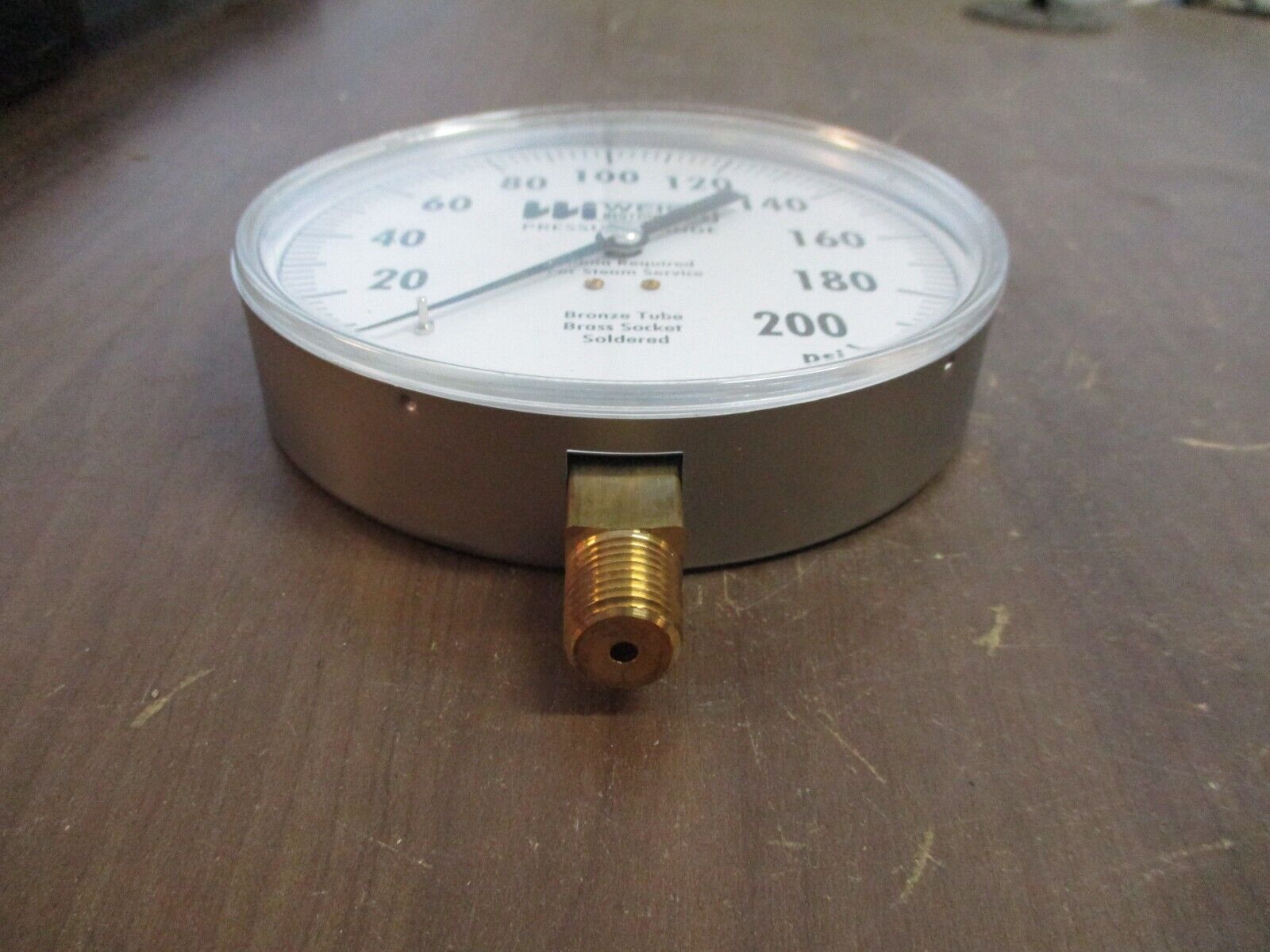 Weiss Instruments Pressure Gauge 4CTS-200 Range: 0-200PSI New Surplus