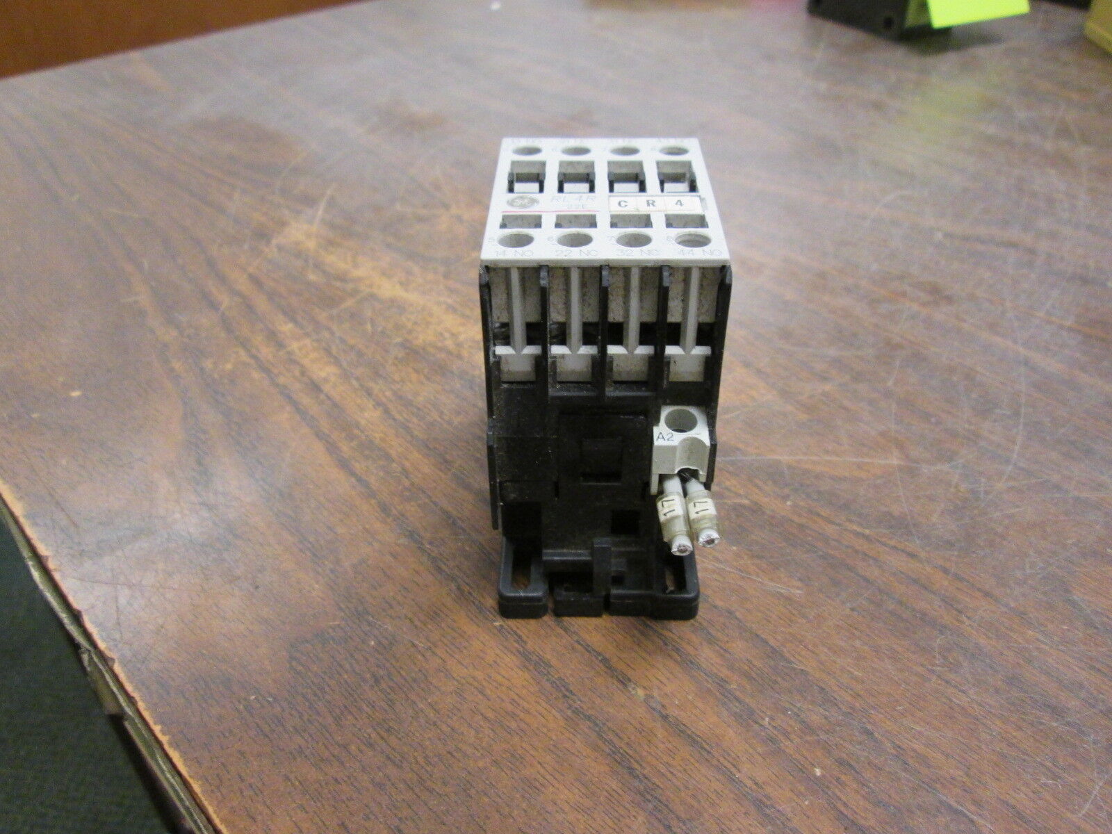 GE Contactor RL4RA022T 240V Coil 20A w/ Surge Suppressor Block Used