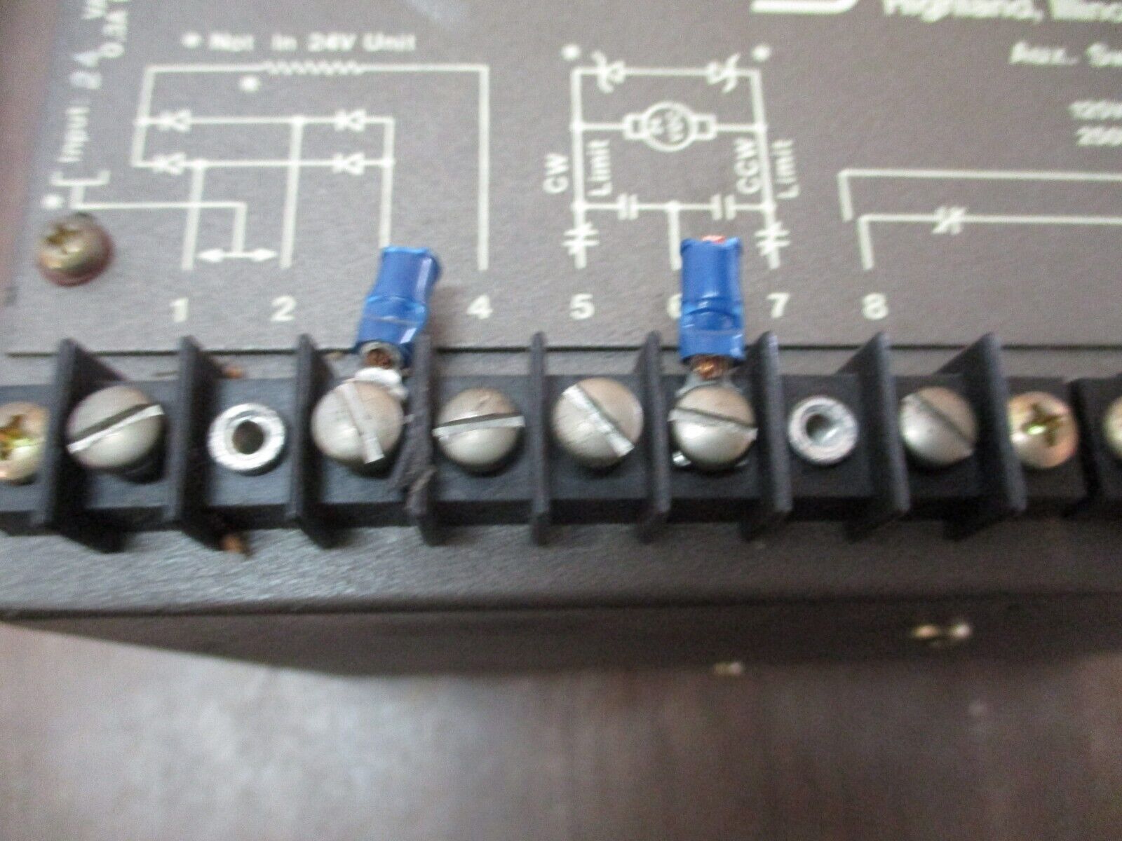 Basler Electric MOC2499 Motor Operated Control / Potentiometer 90 72300430 Used