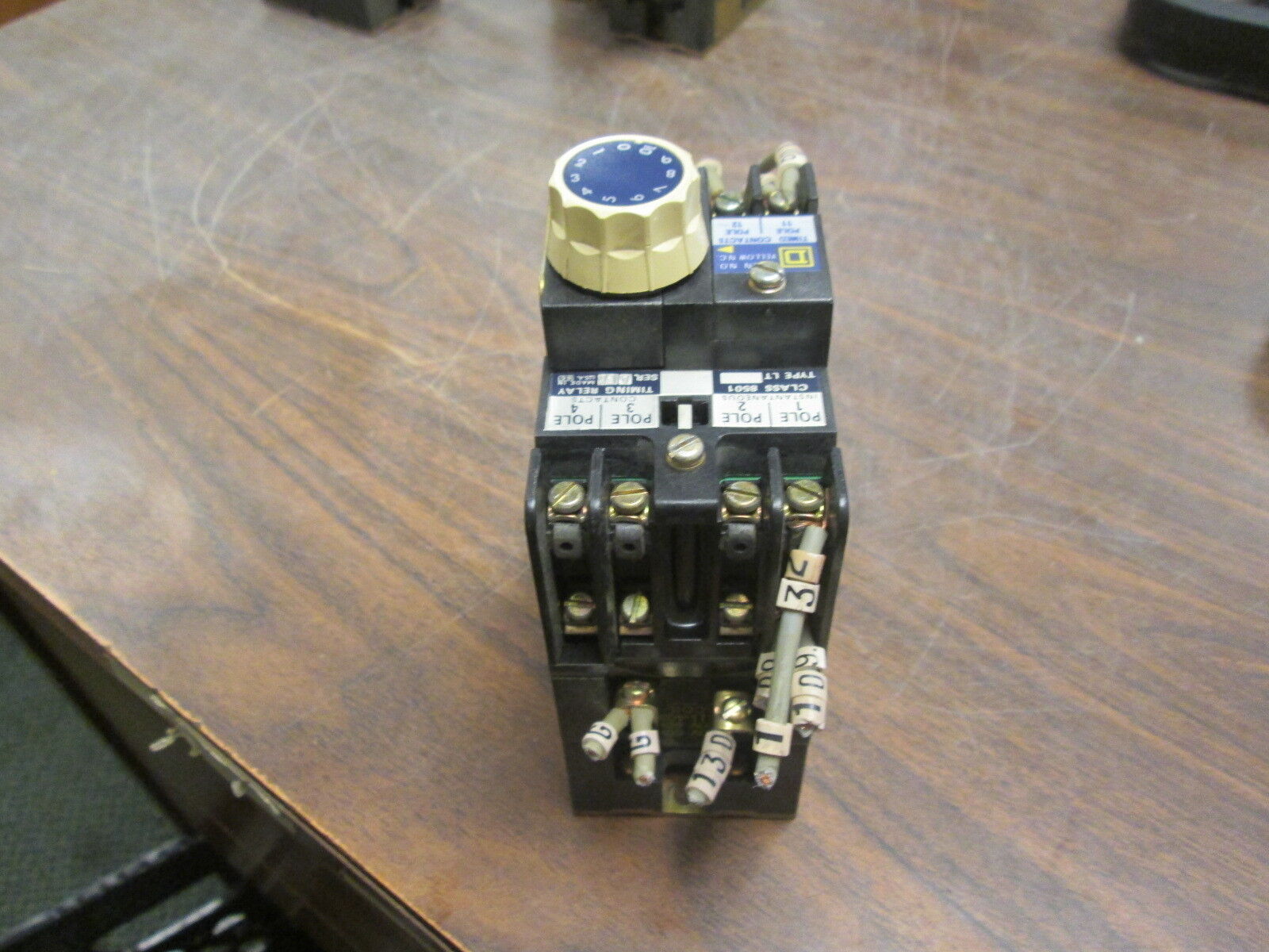 Square D Timing Relay 8501 L0-40 / 8501 LT 120V Coil Used