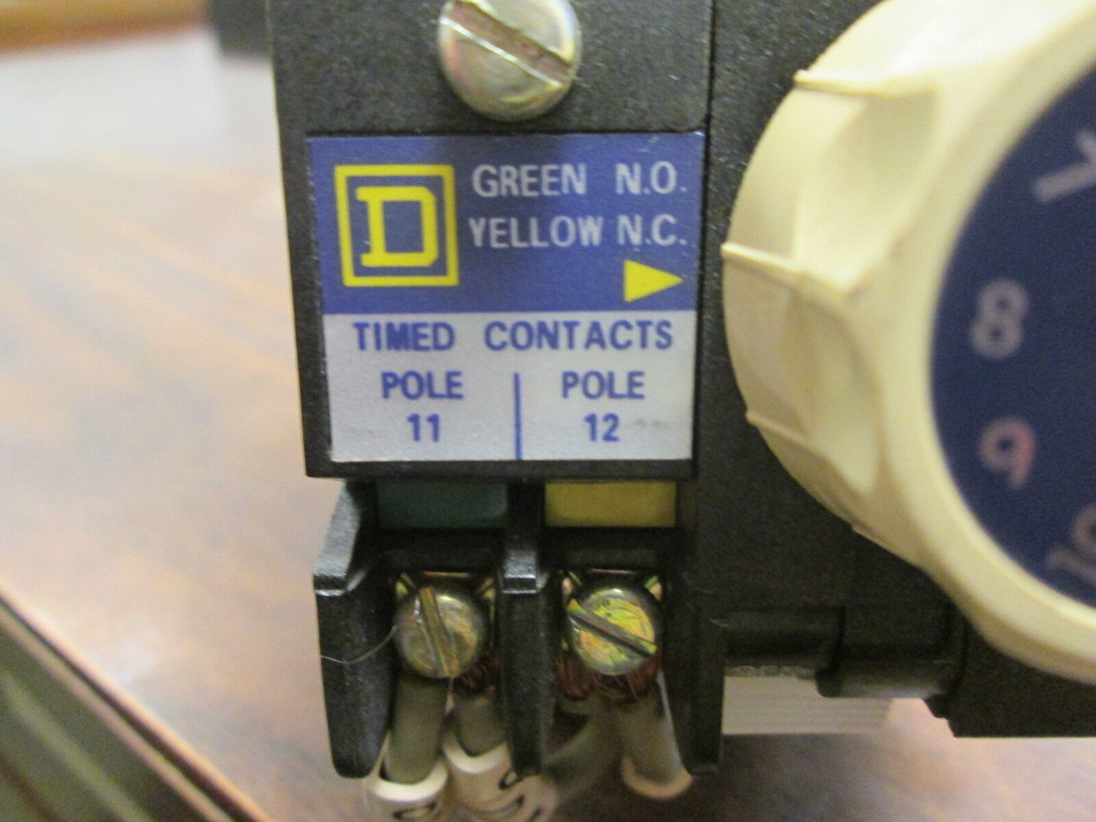 Square D Timing Relay 8501 L0-40 / 8501 LT 120V Coil Used