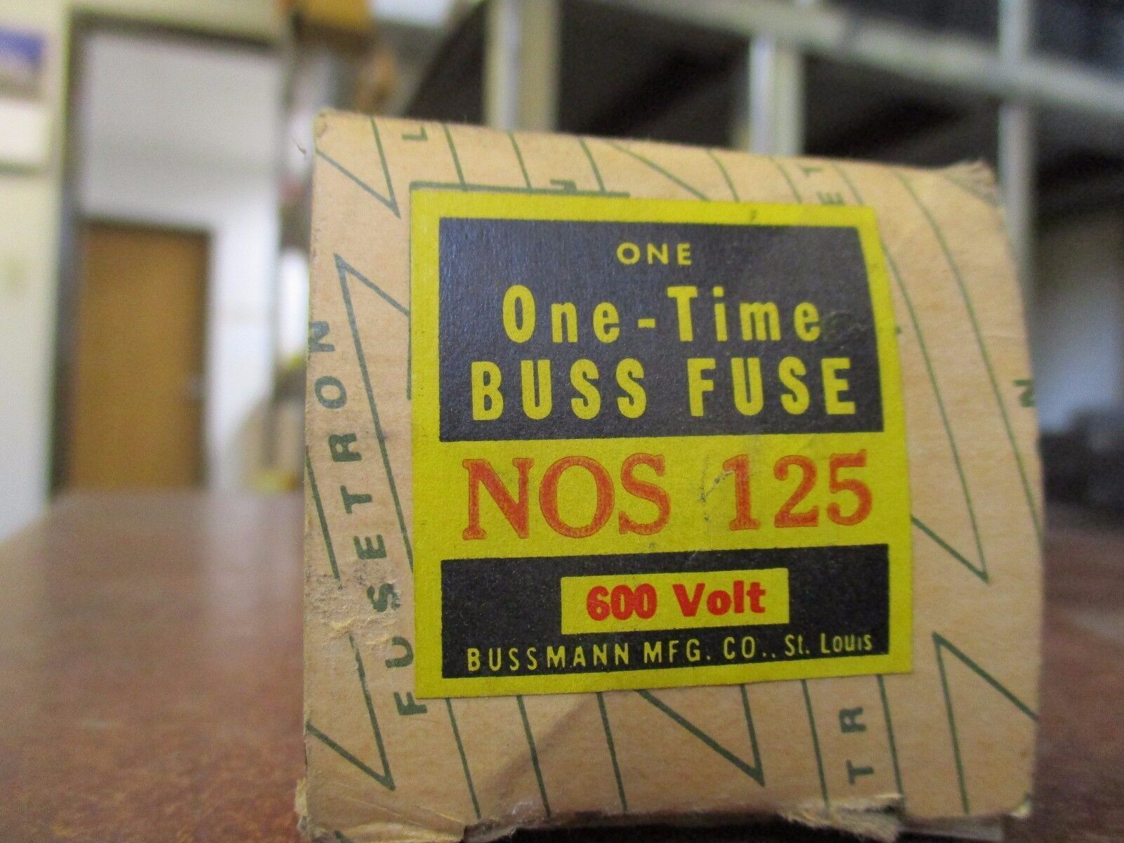 Bussmann Fuse NOS 125 125A 600V New Surplus