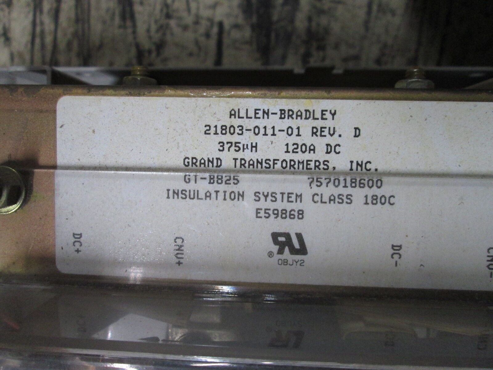 Allen-Bradley Open Chassis 1336 Plus AC Drive 1336F-B075-AN-EN 75HP Used