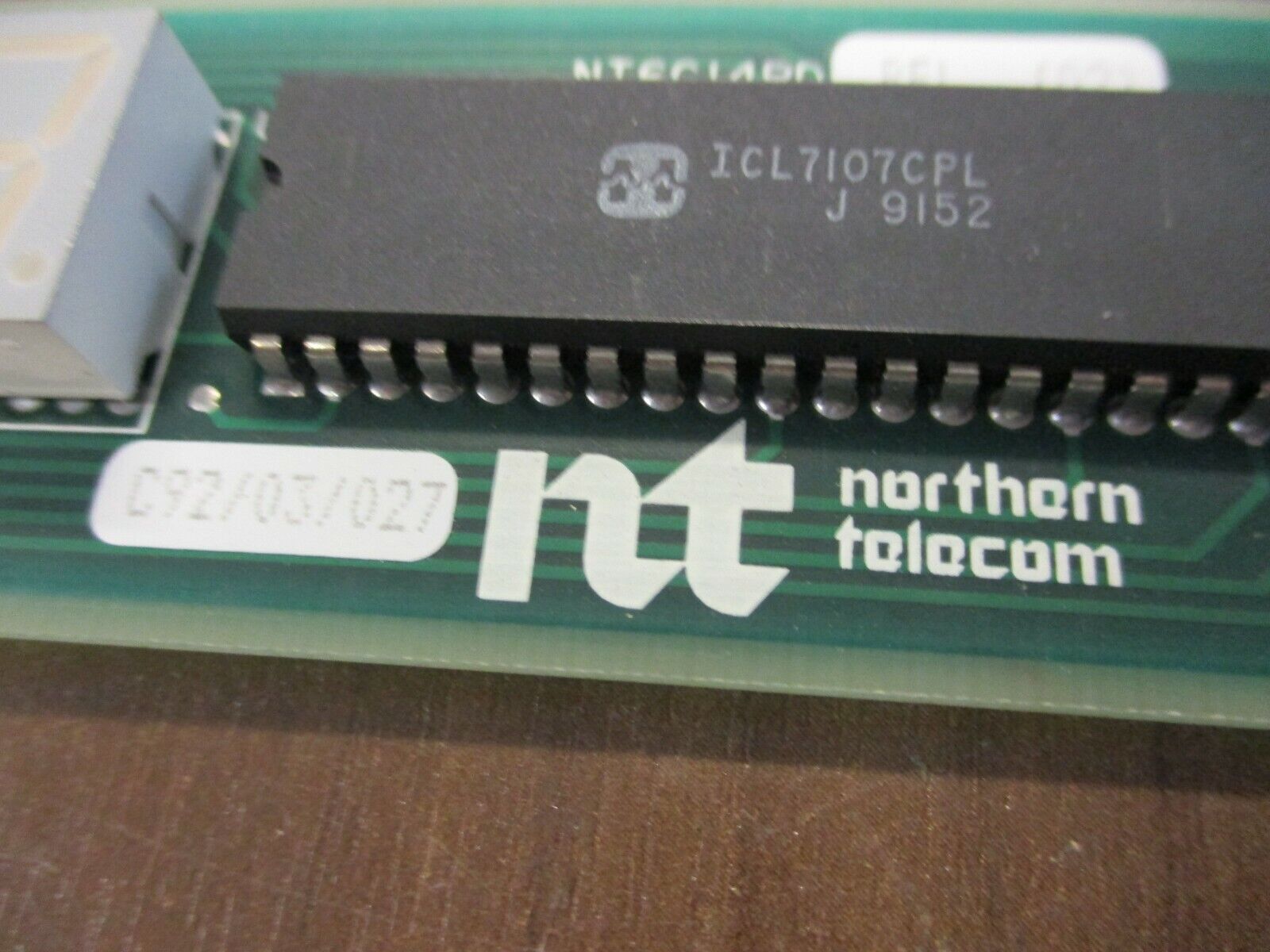 Nortel Control Board NT6C14PD Rel. (02) Used