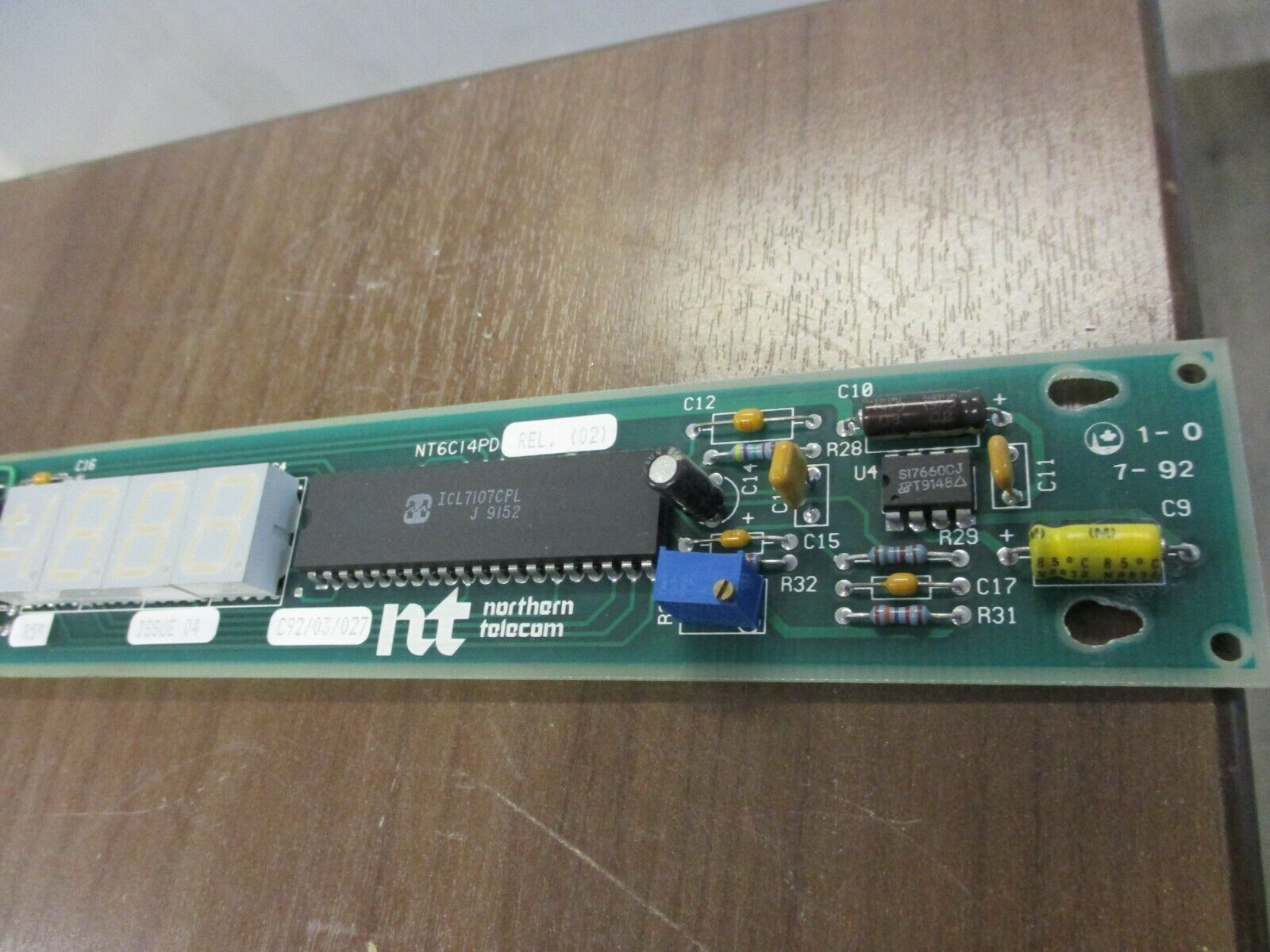 Nortel Control Board NT6C14PD Rel. (02) Used