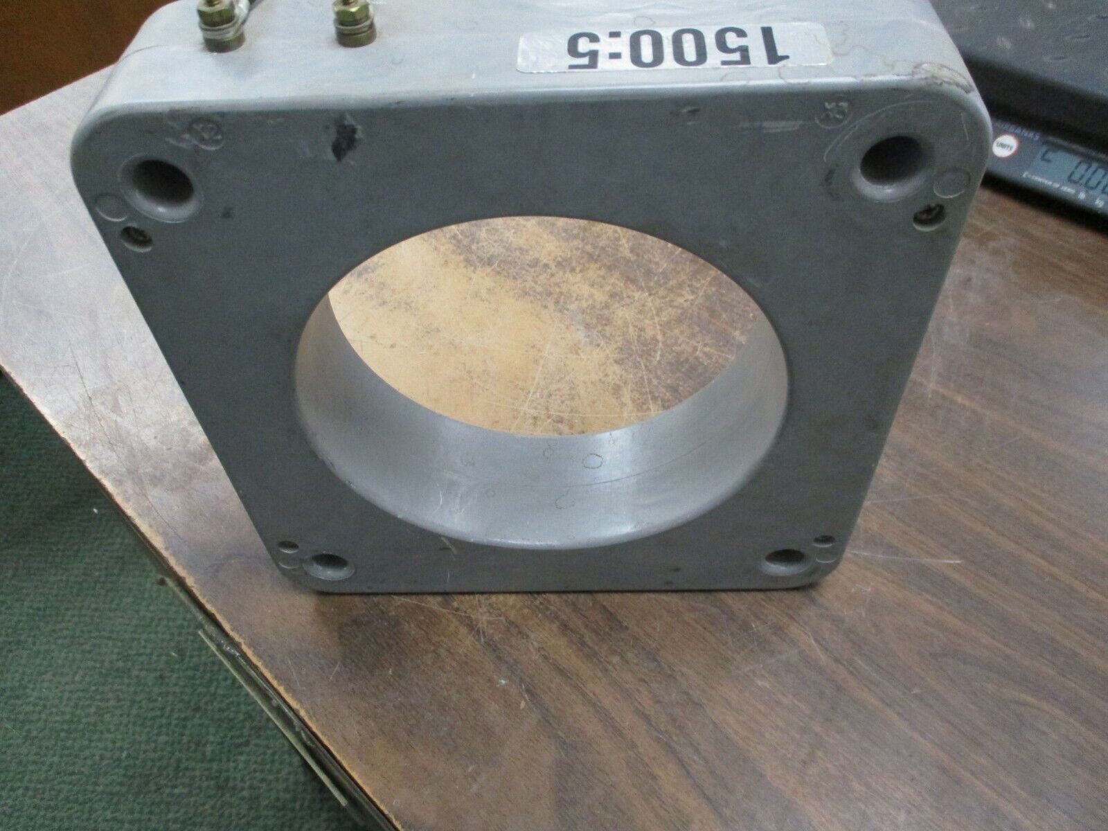 FPE Type HCP Current Transformer 2759-0683 Ratio 1500:5A 600V 25-400Hz Used