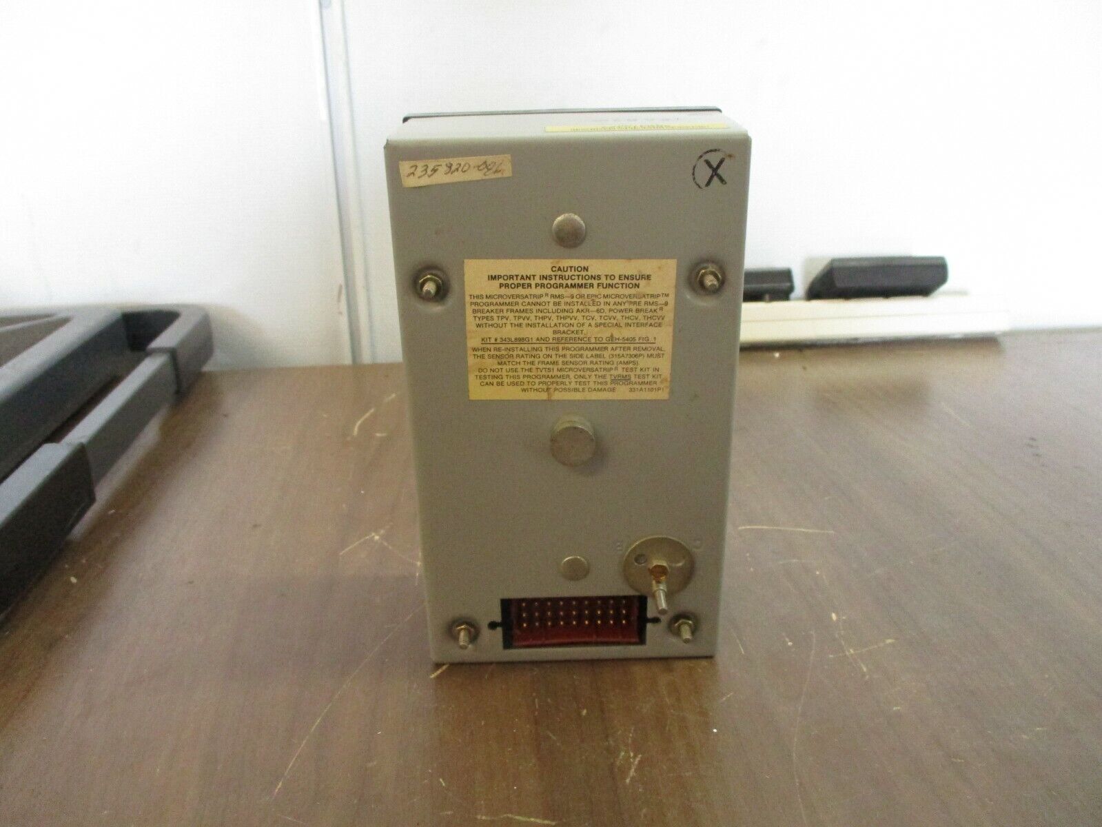 GE RMS-9 MicroVersa Trip Programmer TS20LIT1 Used