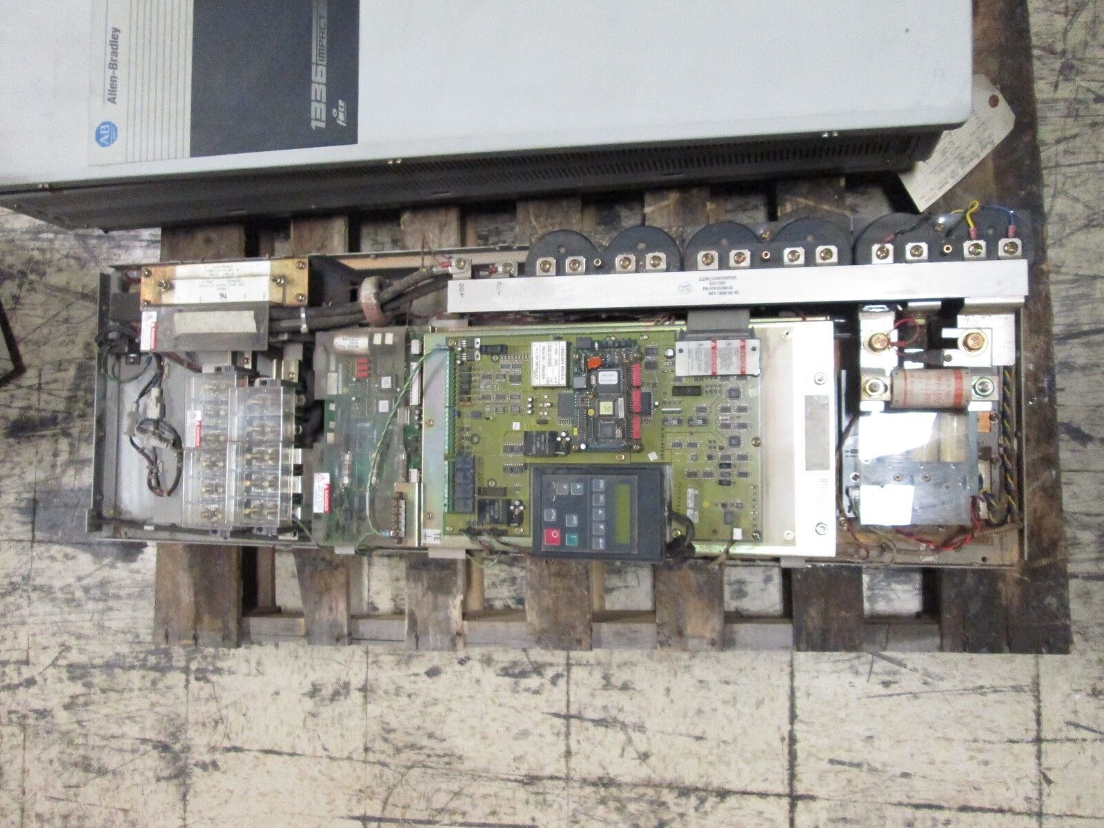 Allen-Bradley 1336 Impact AC Drive 1336E-B075-AA-EN-GM1-HA2-L9E 75HP Used