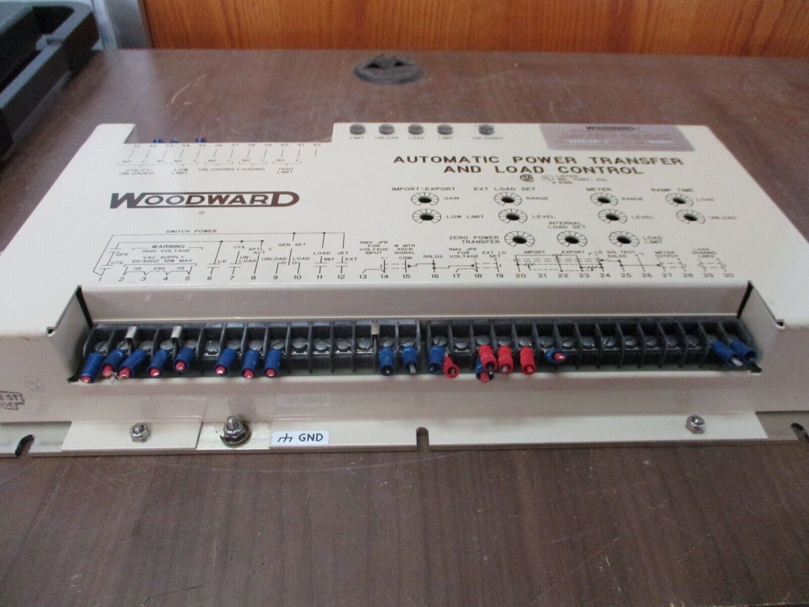 Woodward Automatic Power Transfer & Load Control 9905-007N Used