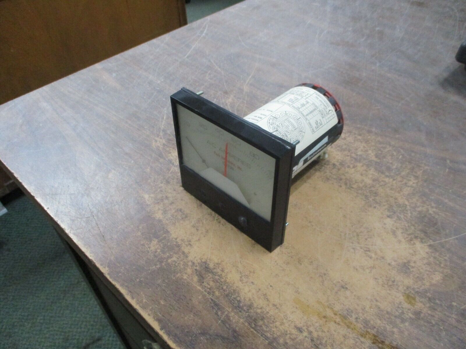 Park Industries AC Ammeter 239 Range: 0-100A 120V 60Hz Used