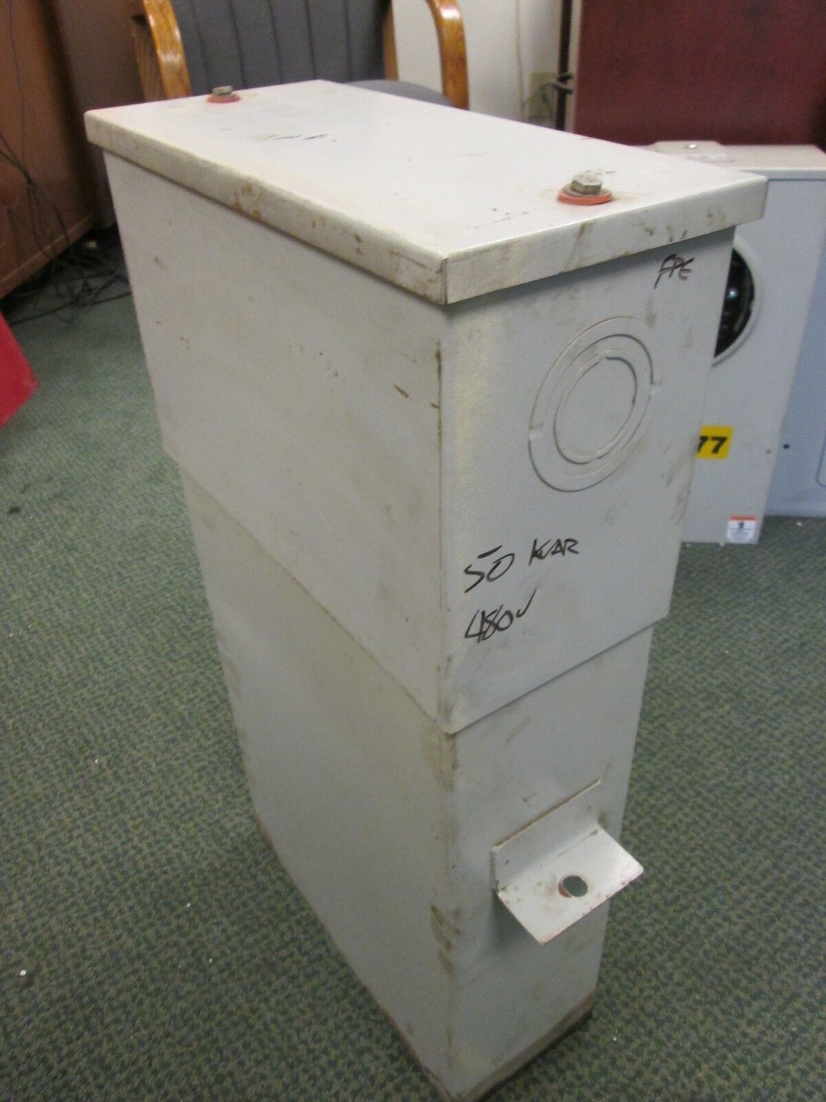 FPE / Cornell Dubilier Power Capacitor ICC1050F33 480V 50KVAR 3Ph 60Hz Used