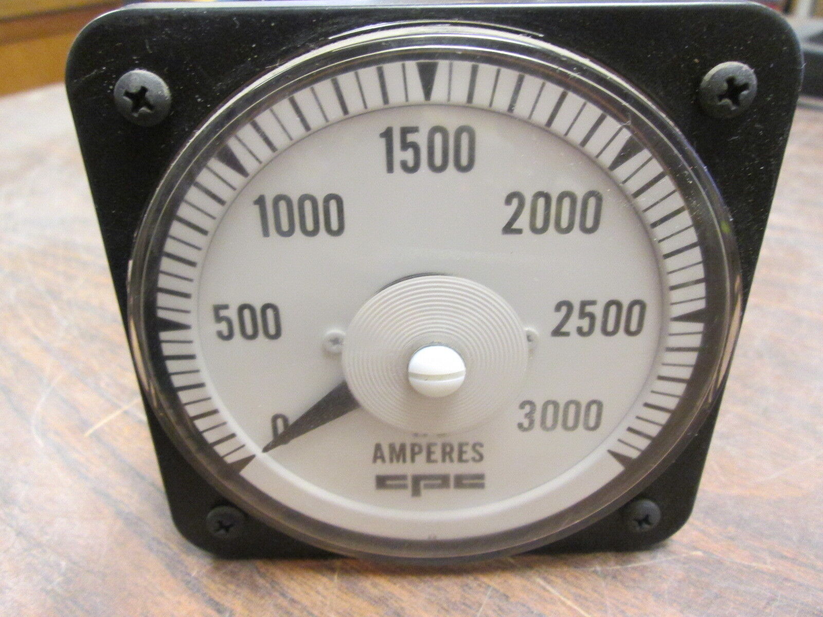 GE Ammeter 103131LSUA7PLY Range: 0-3000A AC Used