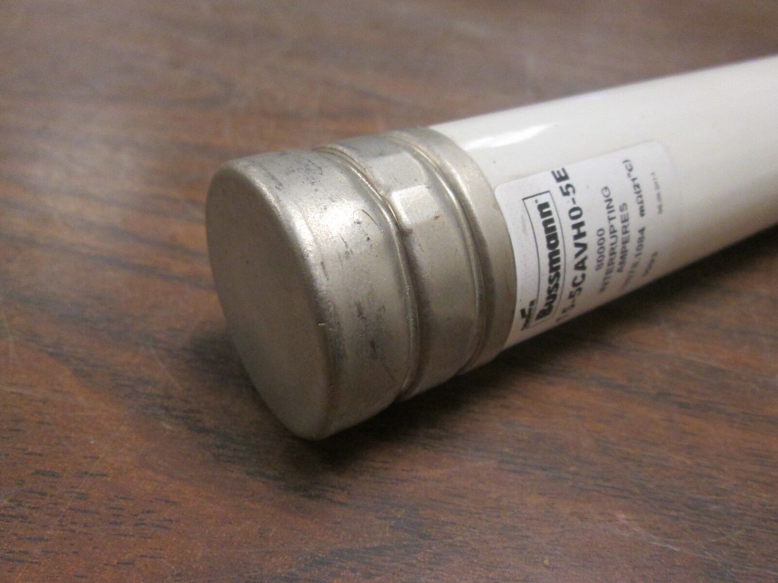 Bussmann High Voltage HRC Fuse 15-5CAVH0-5E 15.5KV 0.5E Used