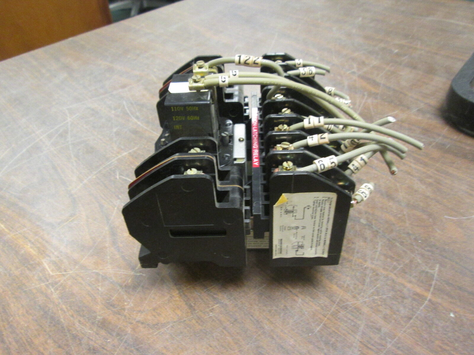 Square D Latching Relay 8501 HXL01000 120V Coil Used