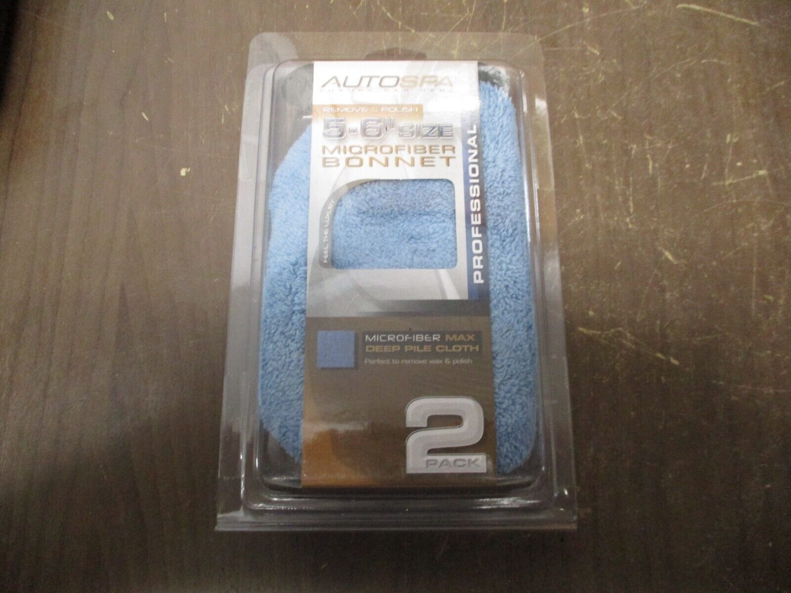 Carrand Auto Spa Microfiber Bonnet 40406AS 5-6" Size 2-Pack New Surplus