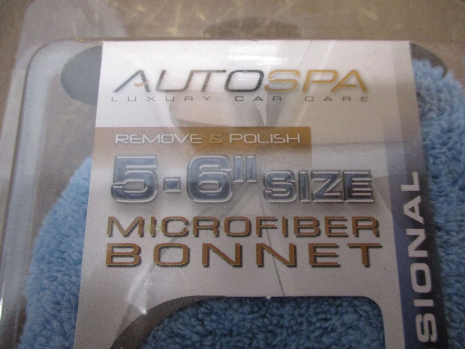Carrand Auto Spa Microfiber Bonnet 40406AS 5-6" Size 2-Pack New Surplus