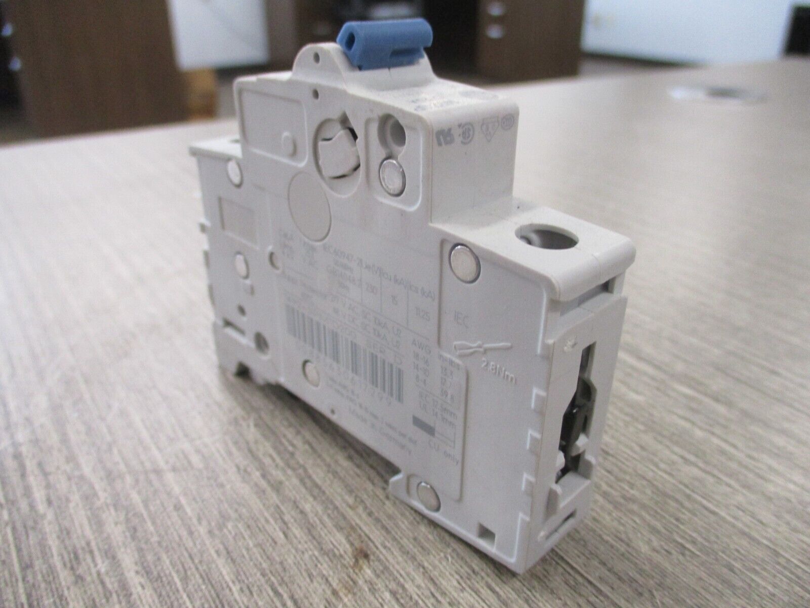 Allen-Bradley Circuit Breaker 1492-SPM1D200 Ser. D 20A 277V 1P Used