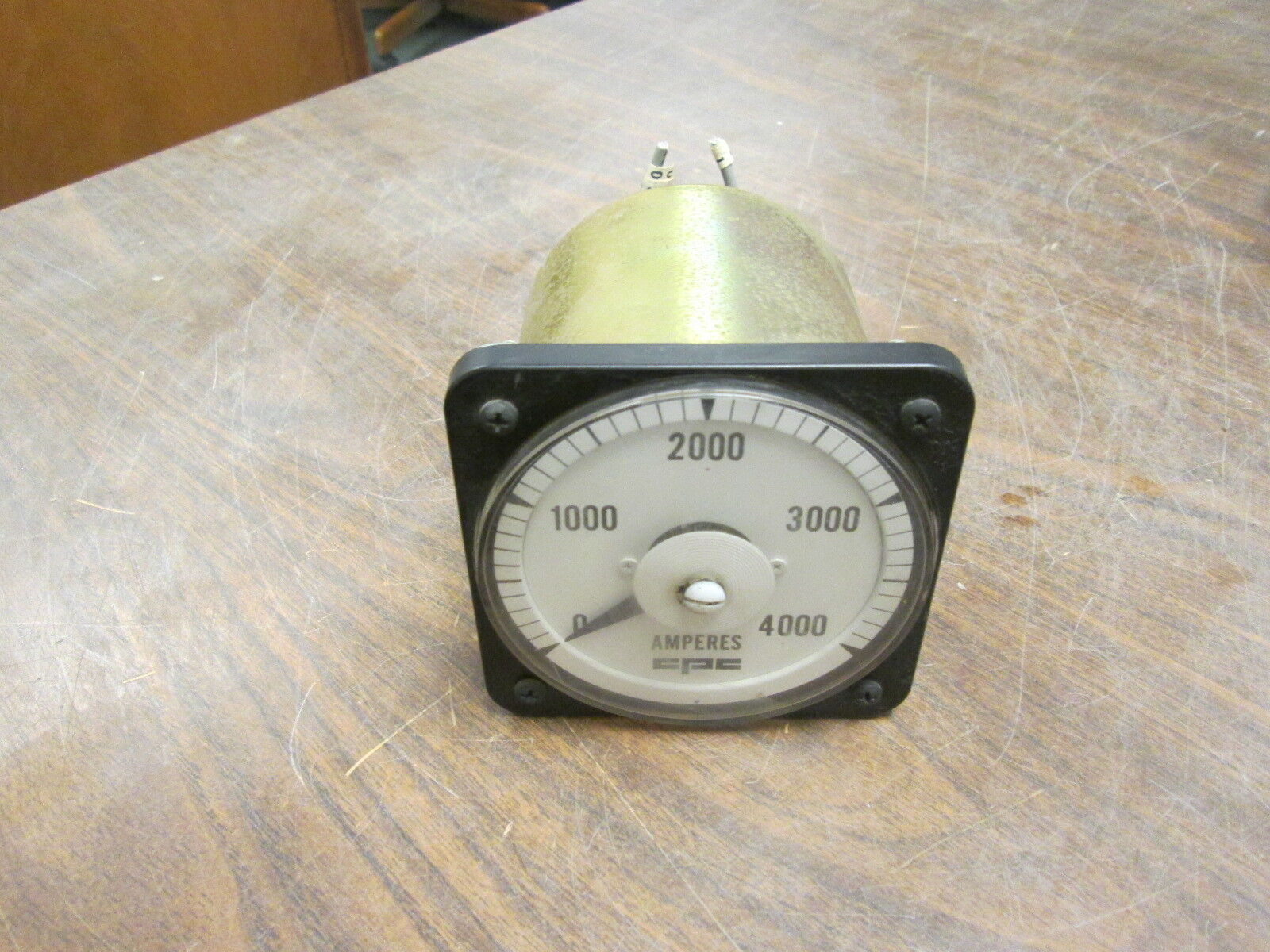 GE AC Ammeter 103131LSUE7BLD Range: 0-4000A Used