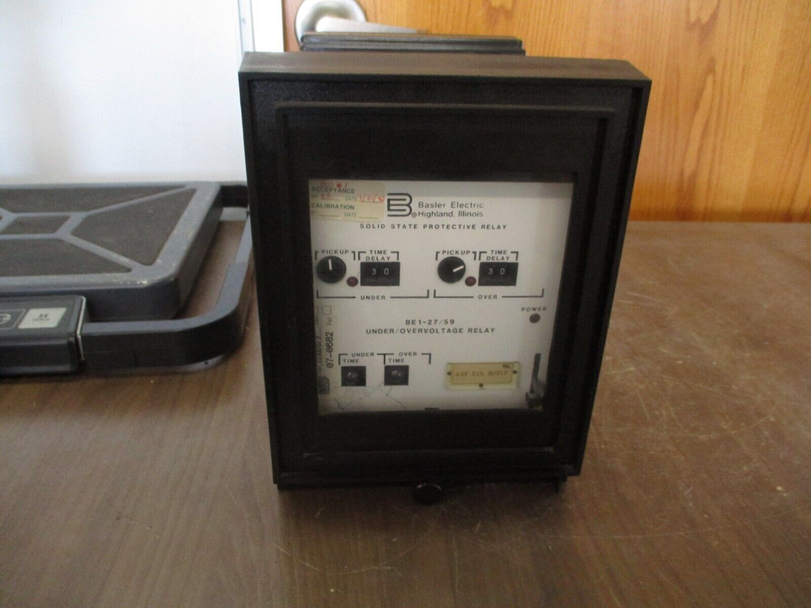 Basler Electric BE1-27/59 Under/Overvoltage Relay A3F E1L B0N1F Used