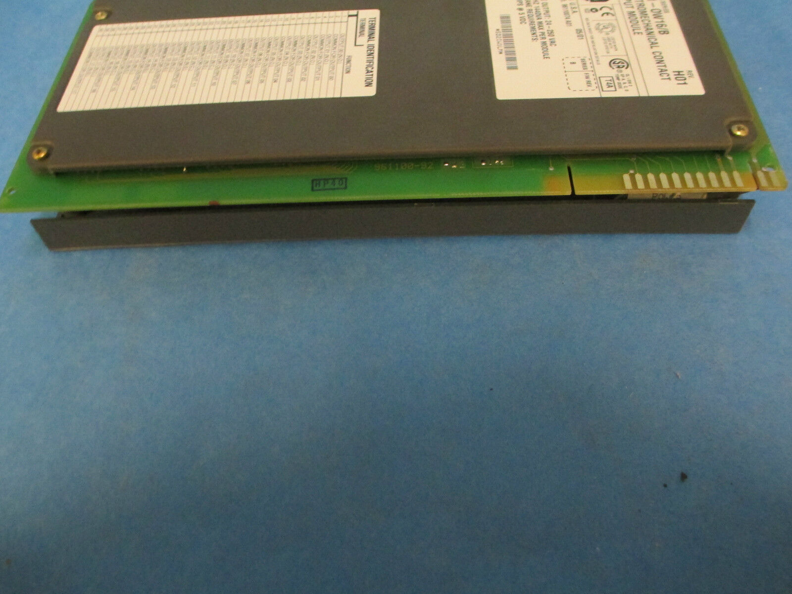 Allen-Bradley PLC Board 1771-OW16/B, Electromechanical Contact Output Module