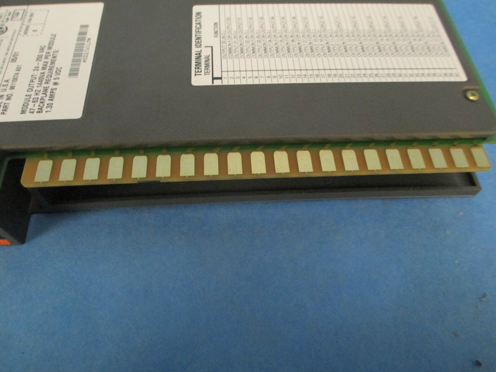 Allen-Bradley PLC Board 1771-OW16/B, Electromechanical Contact Output Module