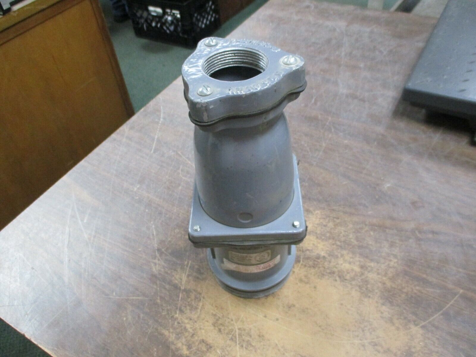Russellstoll Receptacle JRS1534LK 150A 600V Connector Body Used