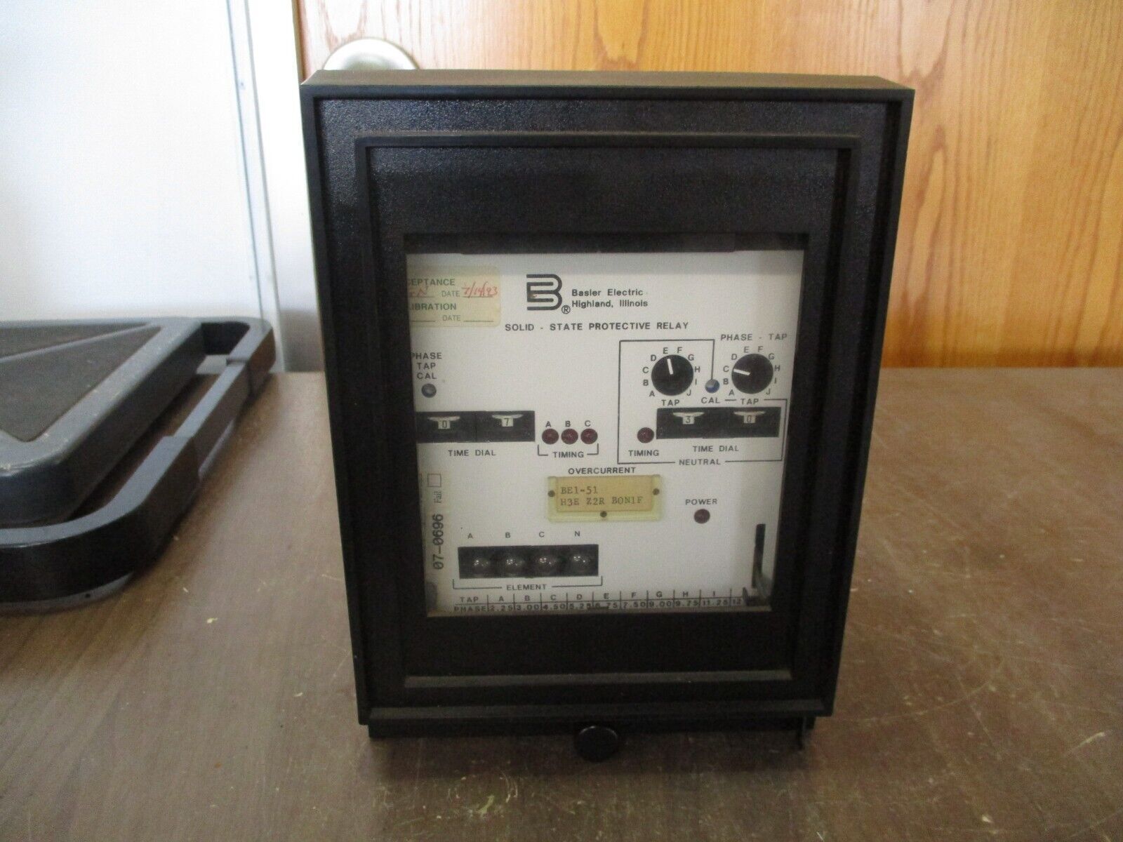 Basler Electric BE1-51 Overcurrent Relay H3E Z2R B0N1F Used