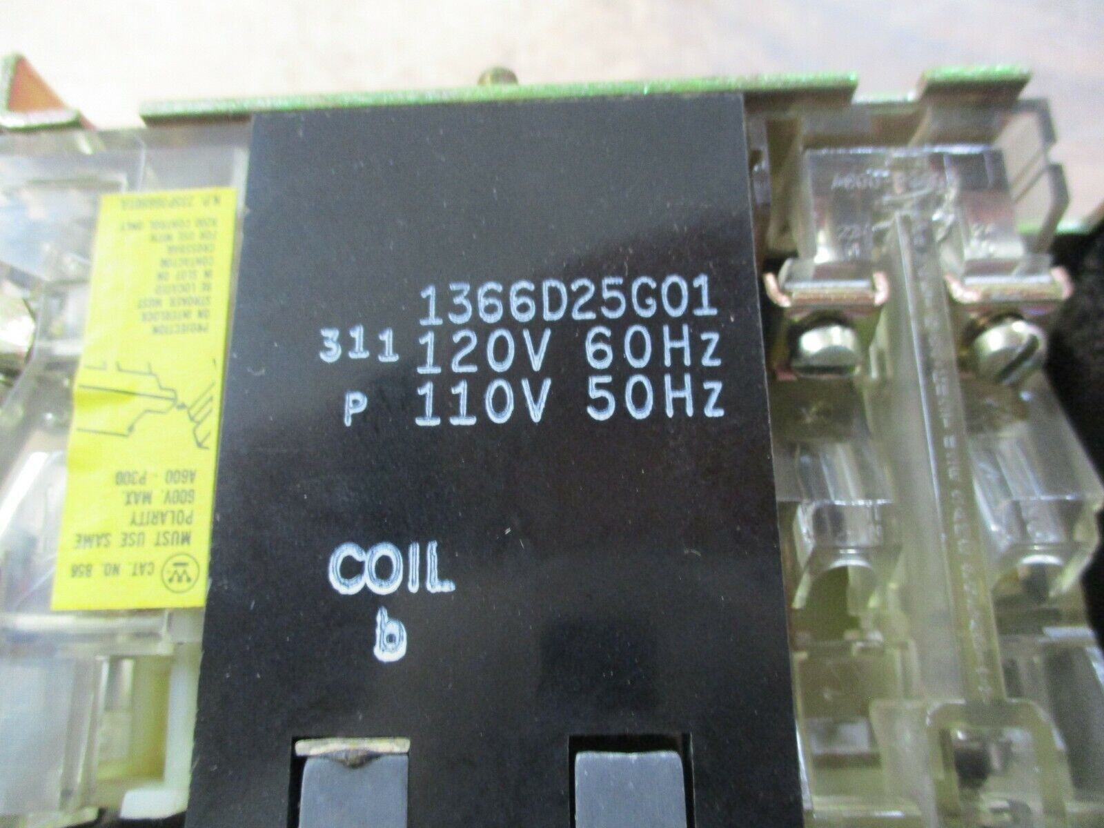 Westinghouse Size 1 Starter B200M1CAC 120V Coil 27A *Missing Reset* Used