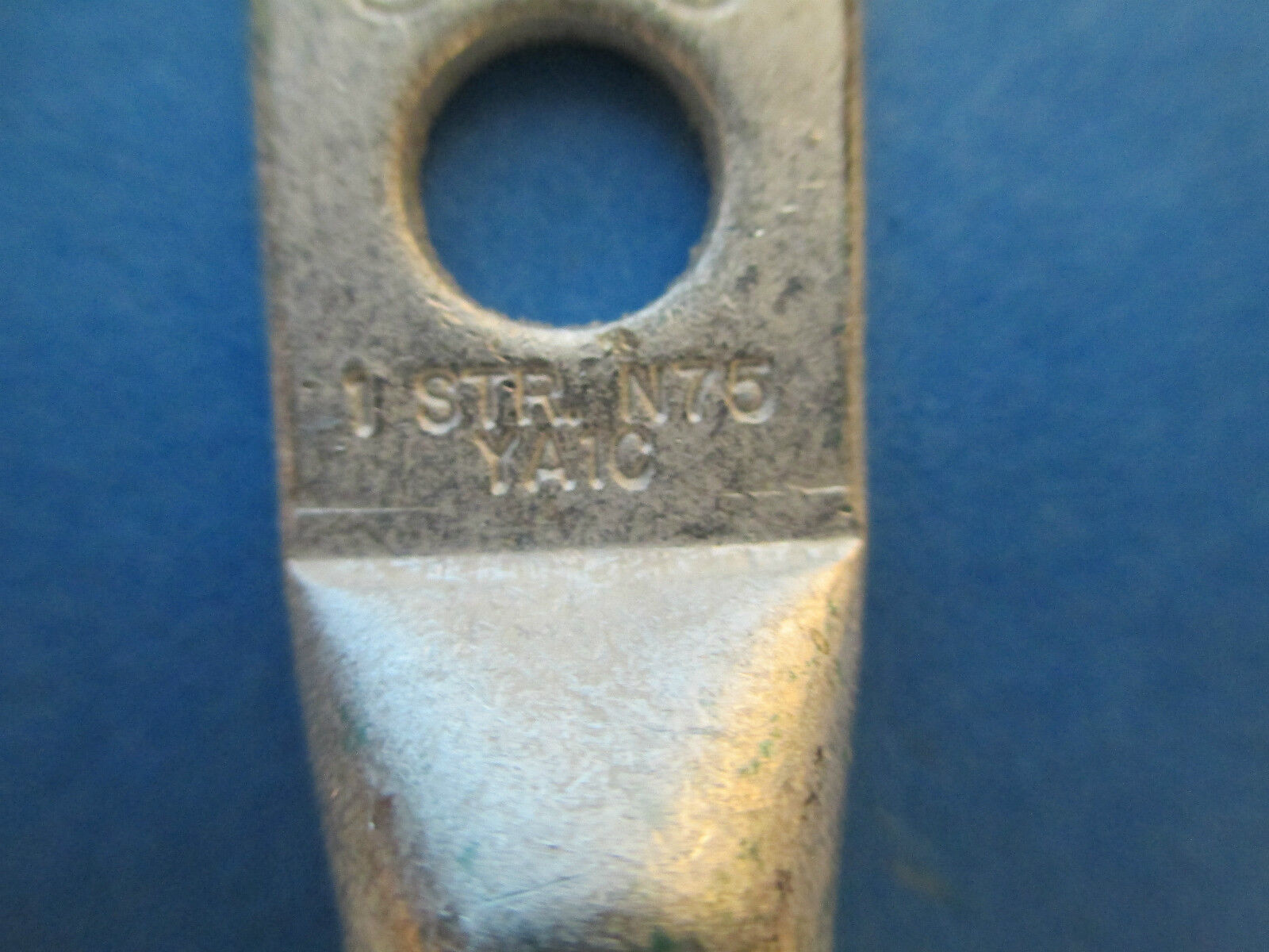 Burndy Crimp Lug YA1C, 1STR CU, Green Die 11 or 375, New Surplus